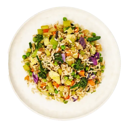 Vegetable Egg Fried Rice  1Lb