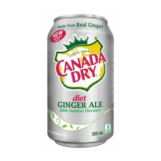[50554] Canada Dry Diet Ginger Ale 355Ml