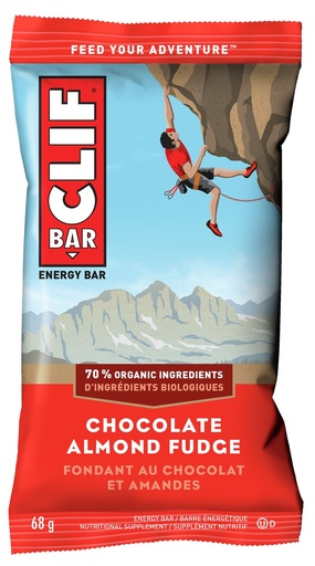 [50615] CLIF BAR CHOC ALMOND FUDGE