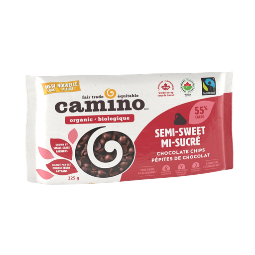 [50635] Camino Semisweet Chocolate Chips 225Ml