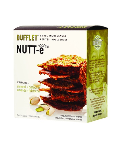 [50704] DUFFLET NUTT-E CARAMEL ALMOND PISTACHIO