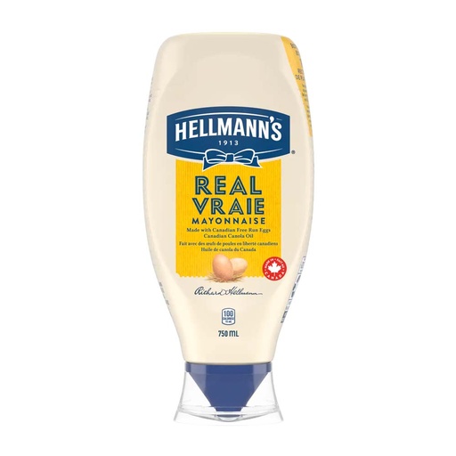 [50821] Hellmann's Real Mayonnaise 750Ml