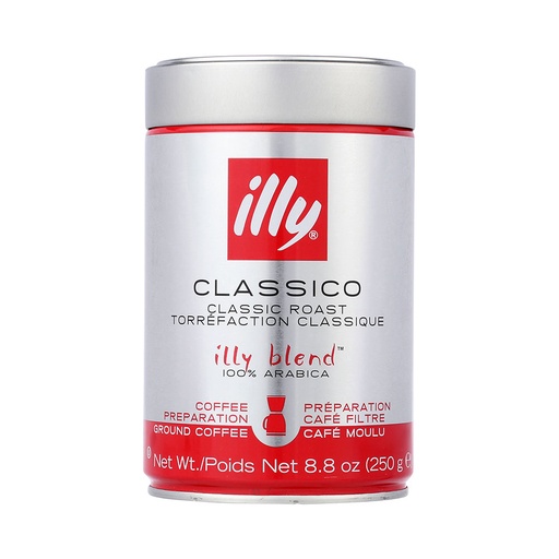 [358007] ILLY MED GROUND DARK ROAST - 73341190432