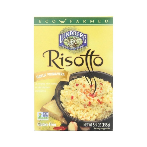 [50848] Lundberg Garlic Primavera Risotto 156G