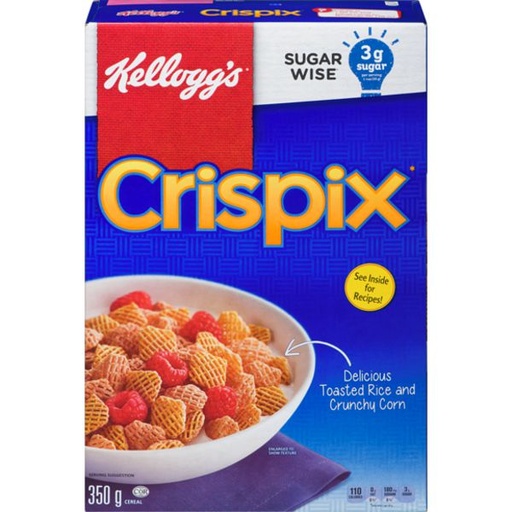 [50875] Kellogg's Crispix Krispies 350G