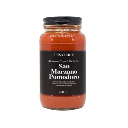 [291046] Pusateri's San Marzano Pomodoro Pasta Sauce 750ml