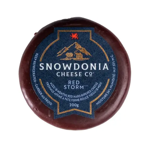 Snowdonia Red Storm Cheddar Cheese 200G