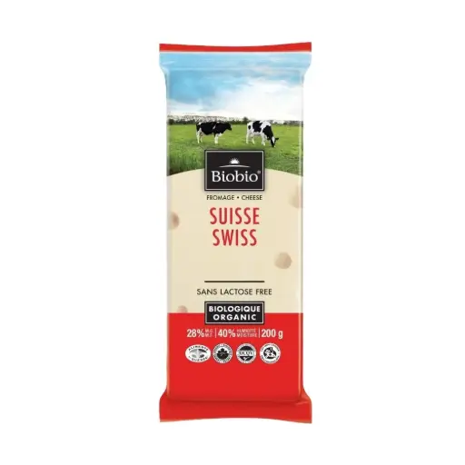 [115446] Biobio Organic Swiss Cheese 200G