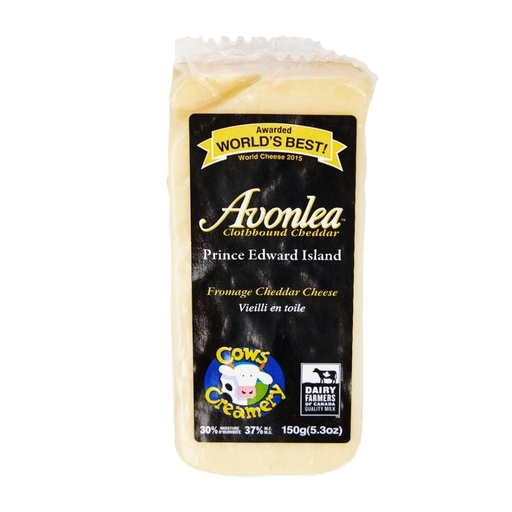 [457183] Cows Creamery Avonlea Clothbound Cheddar Prepacks 150g