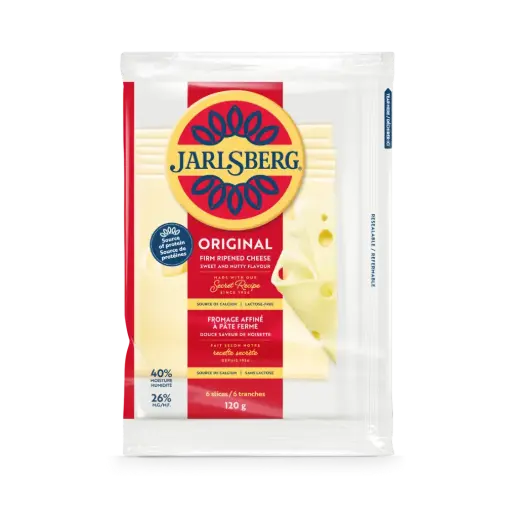 Jarlsberg Sliced Cheese 120G