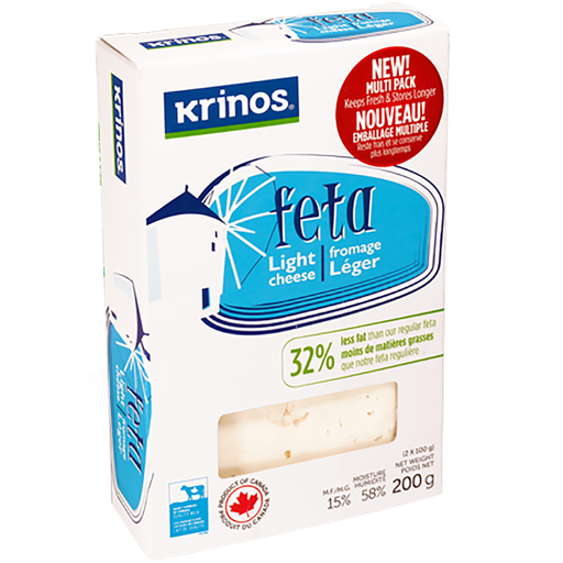 [143766] Krinos Light Feta Cheese 200G