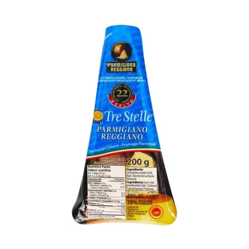 [66267] Tre Stelle Parmigiano Reggiano Aged 22 Mo 200g