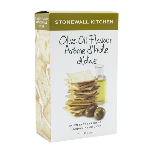 [104382] Stonewall Kitchen Down East Olive Oil Crackers 142G