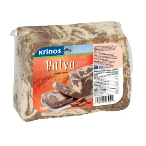 [408435] Krinos Chocolate Halva 250G