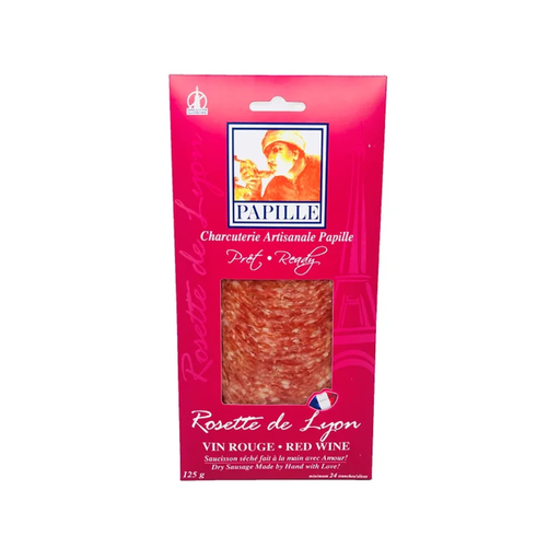 [458690] Papille Sliced Rosette Red Wine Sausage 125G