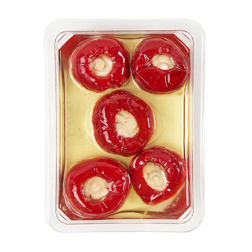 [483482] Pusateri's Cherry Peppers With Cheese 200g