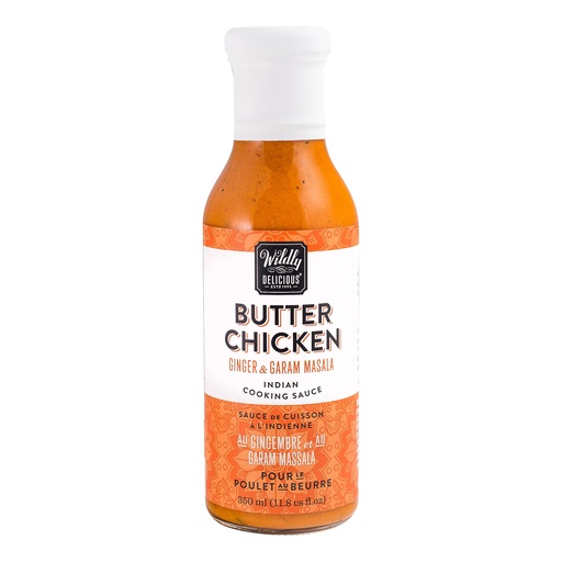 [51446] Wildly Delicious Butter Chicken Ginger & Garam Masala 350Ml