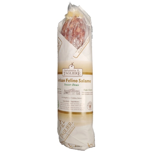 [93461] Salumeria Il Tagliere Artisan Sweet Salami Felino Small 0.75lb