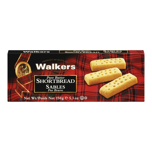 [51485] Walker's Pure Butter Shortbread Fingers 150G