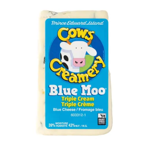 Cows Creamery Triple Cream Blue Moo Cheese 0.4Lb