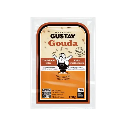Gustav Gouda Caraway Seed Lactose Free 170g