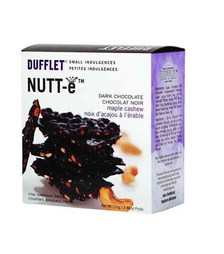 [51872] DUFFLET NUTT-E DARK CHOCOLATE MAPLE CASHEW