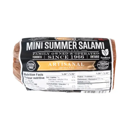 Wageners  Mini Summer Salami 0.75Lb