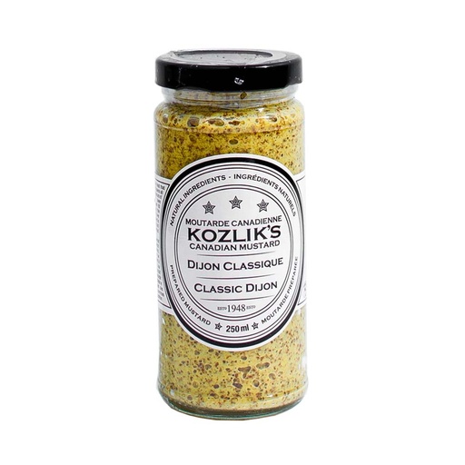 [52090] Kozlik's Canadian Mustard Dijon Classique 250Ml