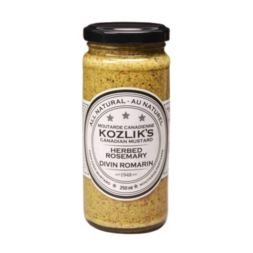 [52094] Kozlik's Canadian Mustard Herbed Rosemary 250Ml