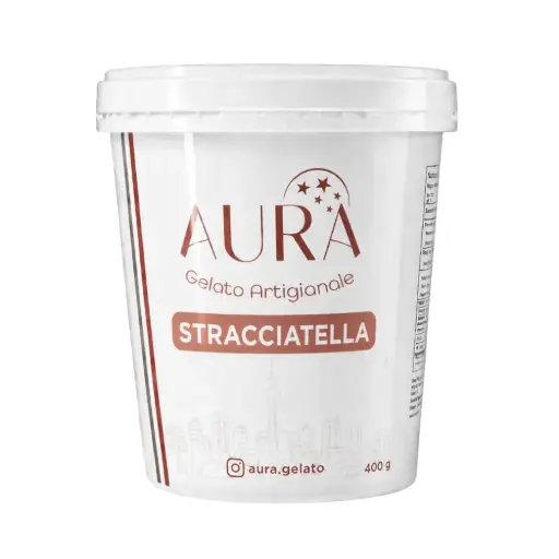 Aura Gelato Artigianale  Stracciatella Gelato 400G