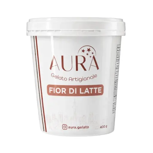 Aura Gelato Artigianale  Fior Di Latte Gelato 400G