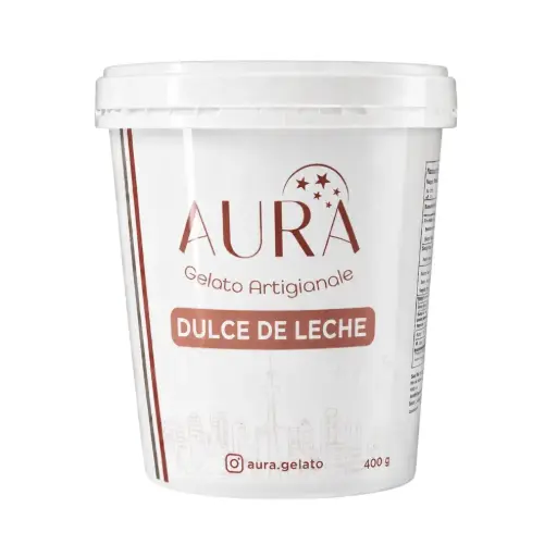 Aura Gelato Artigianale  Dulce De Leche Gelato 400G