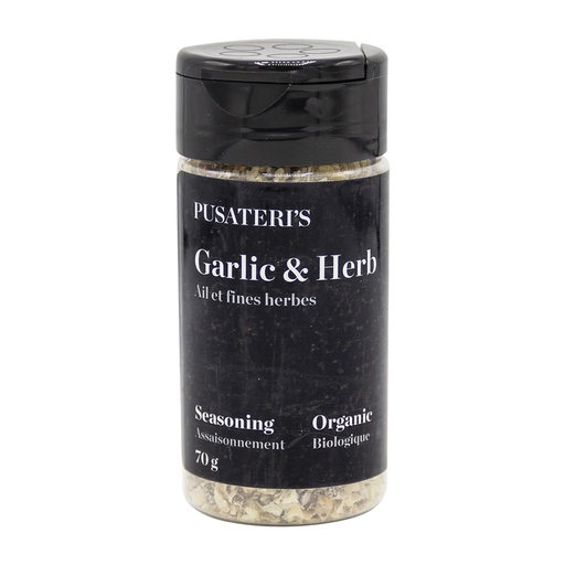 [52357] Pusateri's Organic Garlic Herb 70G