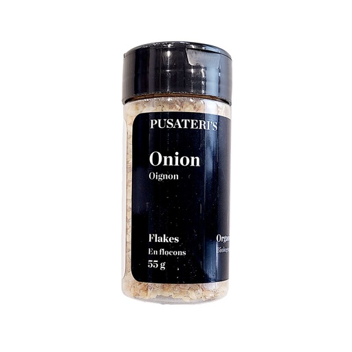 [52361] Pusateri's Organic Onion Flakes 55G