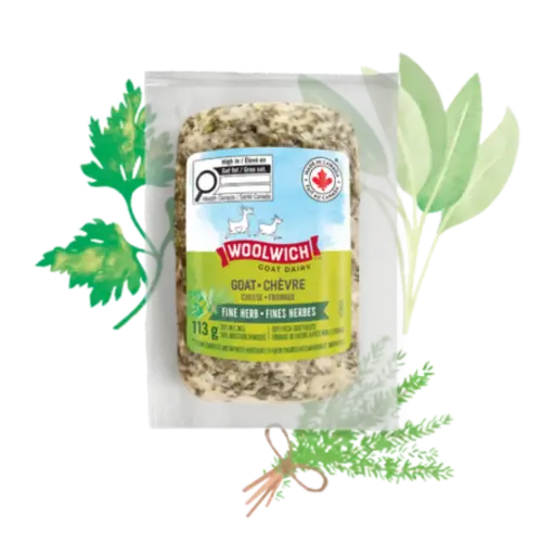 Woolwich Soft Fresh Goat Cheese With Fine Herbs 113G