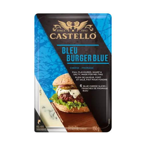 Castello  Castello Burger Blue Sliced 150G