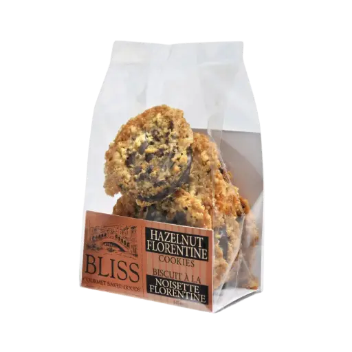 Bliss Hazelnut Florentine Cookies 145G