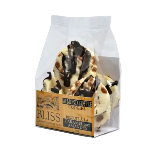 Bliss Almond Toffee Cookies 165G