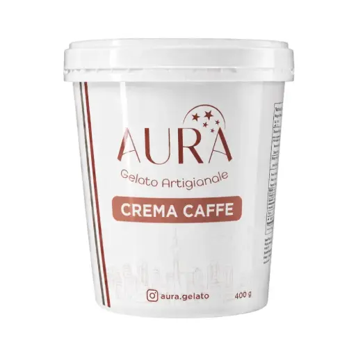Aura Gelato Artigianale  Crema Café Gelato 400G