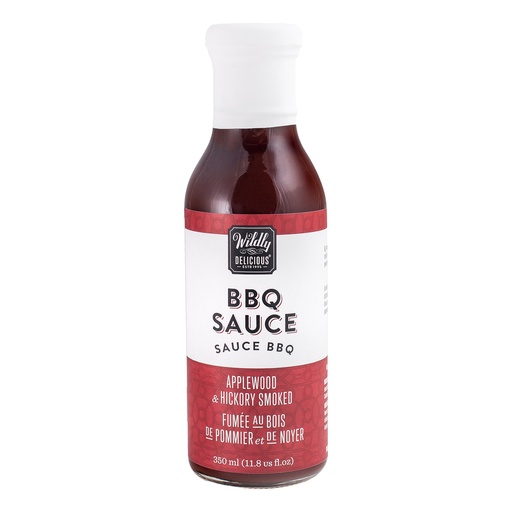 [52632] Wildly Delicious Applewood & Hickory Smoked Barbecue Sauce 350Ml