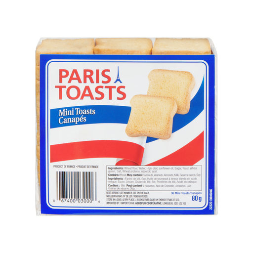 [52669] Paris Original Toasts 80G 