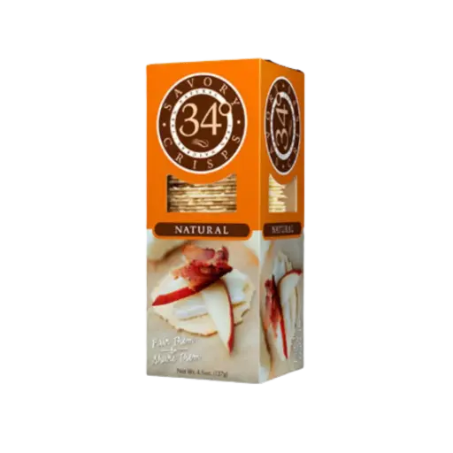 [52833] 34 Degrees Original Savory Crisps 127G