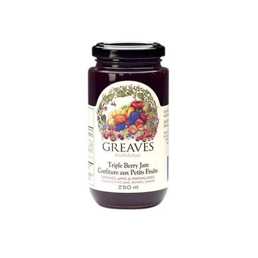 Greaves Triple Berry Jam 250Ml