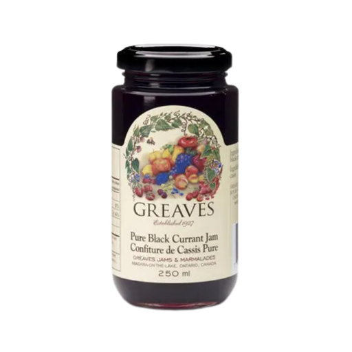 [53196] Greaves Blackcurrant Jam 250ml