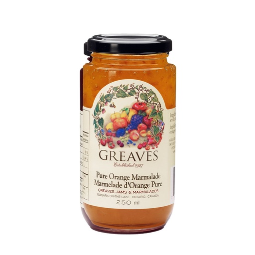 [53197] Greaves Orange Marmalade 250Ml
