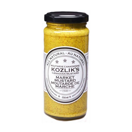 [53298] Kozlik's Canadian Mustard Market Mustard 250Ml