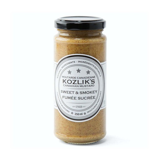 [53299] Kozlik's Canadian Mustard Sweet & Smokey 250Ml