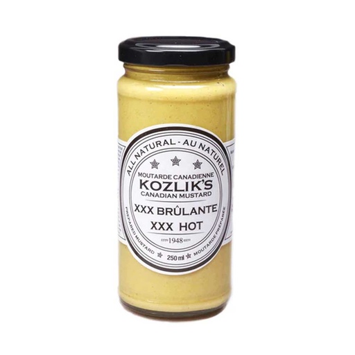 [53301] Kozlik's Canadian Mustard Xxx Hot 250Ml