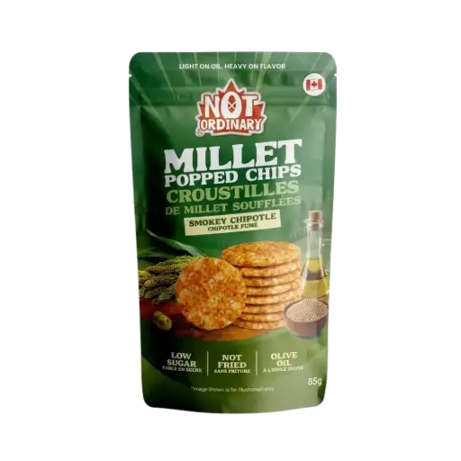 Not Ordinary Chips Smokey Chipotle Millet Chips 85G