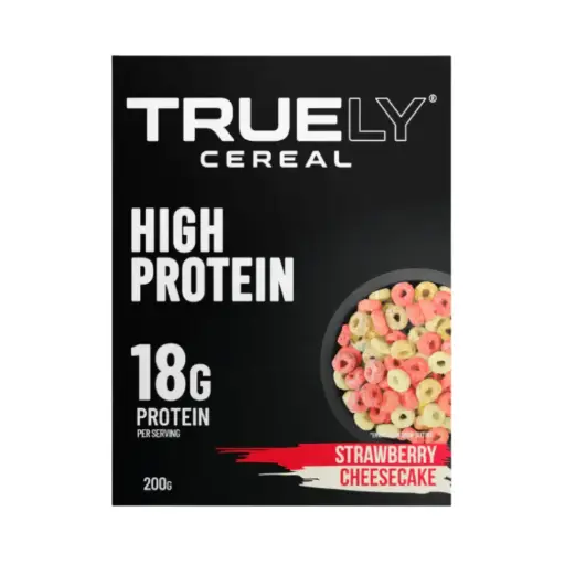 Truely Strawberry Cheesecake Protein Cereal 200G